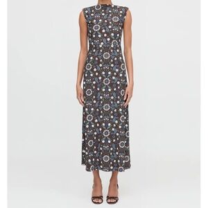 Hill House Sloane Dress - Chocolate Swedish Flora